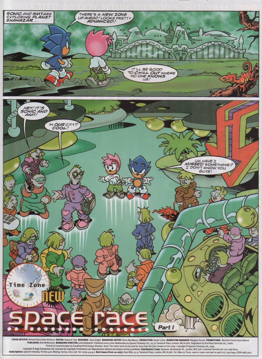 Sonic - The Comic Issue No. 161 Page 1